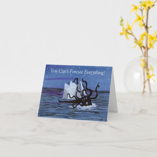 Kraken Card Kaart (Gele Bloem)