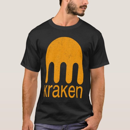 Kraken Crypto Exchange Secure Non Fungiable Token T-shirt (Voorkant)