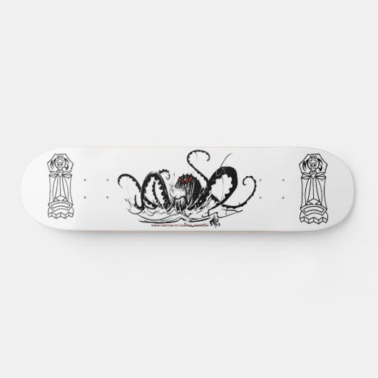 Kraken Deck Persoonlijk Skateboard (Horizontaal)