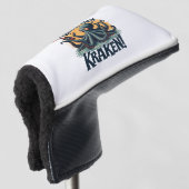 Kraken Funny Rum Drink Octopus Golfheadcover (3/4 voorkant)