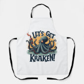 Kraken Funny Rum Drink Octopus Schort (Voorkant)
