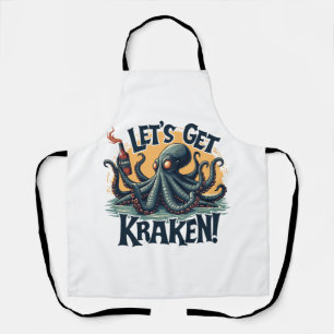 Kraken Funny Rum Drink Octopus Schort