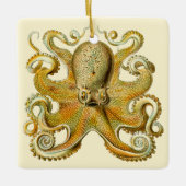 Kraken, Giant Octopus door Ernst Haeckel Keramisch Ornament (Voorkant)