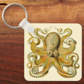 Kraken, Giant Octopus door Ernst Haeckel Sleutelhanger (Voorkant)
