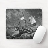 Kraken Giant Squid Zee Monster Muismat (Met muis)