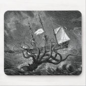  Kraken Giant Squid Zee Monster Muismat (Voorkant)