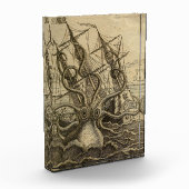  Kraken Giant Squid Zee Monster Ship Poster Fotoblokken (Links)