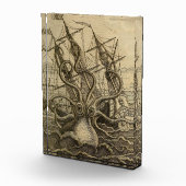  Kraken Giant Squid Zee Monster Ship Poster Fotoblokken (Rechts)