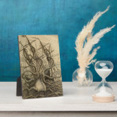  Kraken Giant Squid Zee Monster Ship Poster Fotoplaat (Zijkant)