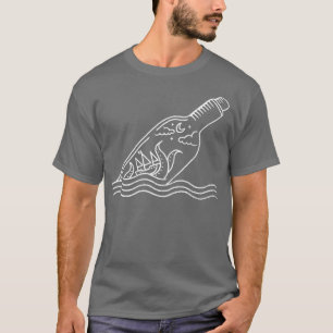 Kraken in een fles t-shirt