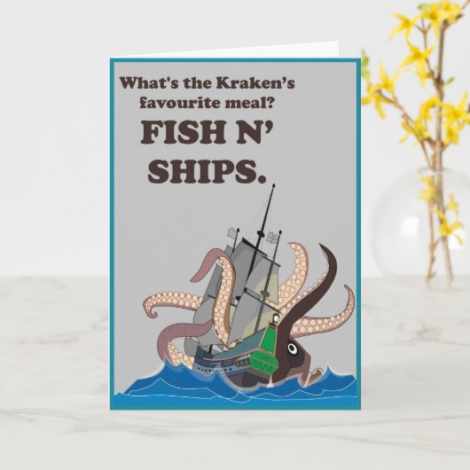 KRAKEN. KAART (Gele Bloem)