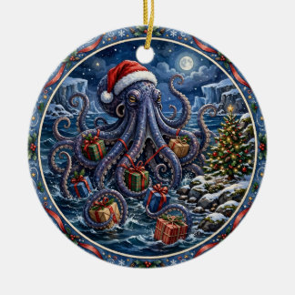Kraken Kerstcadeaus Ornament