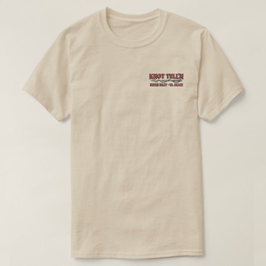 Kraken met harpoen logo T-shirt (Design voorkant)
