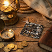 Kraken Metaal Sleutelhanger – Krátt