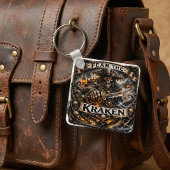 Kraken Metaal Sleutelhanger – Krátt