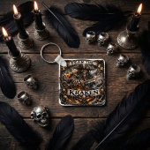 Kraken Metaal Sleutelhanger – Krátt