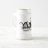 Kraken Mok! Beer Stein Bierpul (Voorkant links)