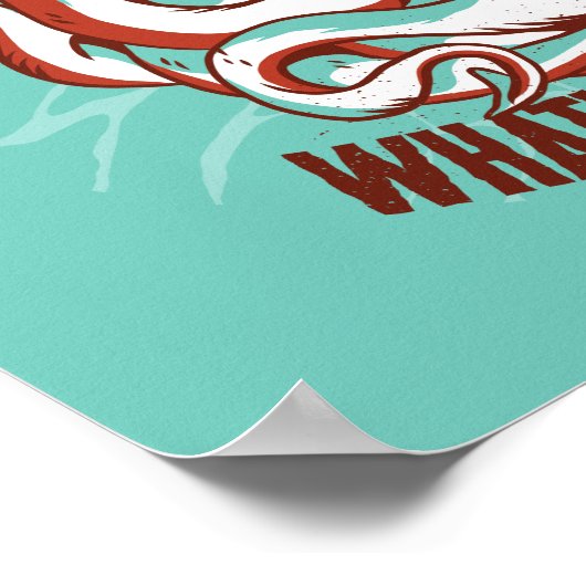 Kraken Monster Funny Poster (Hoek)