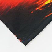 Kraken Monster Rockstar Fleece Deken (Hoek)