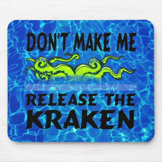 Kraken Mousepad Muismat (Voorkant)