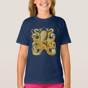  Kraken, Octopus Gamochonia, Ernst Haeckel T-shirt