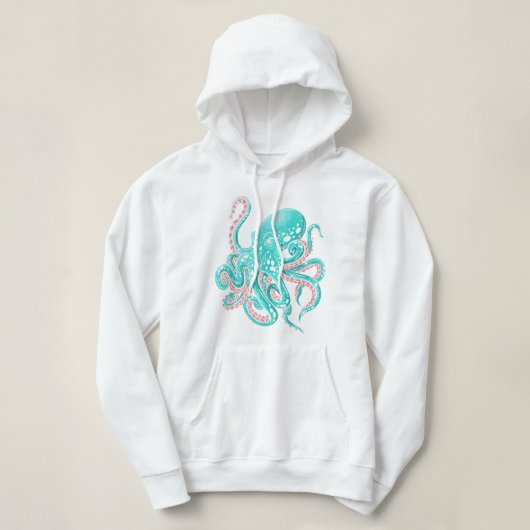 Kraken Octopus Hoodie (Design voorkant)