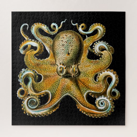 Kraken Octopus | Koeldier Legpuzzel (Verticaal)