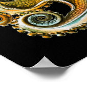 Kraken Octopus | Koeldier Poster (Hoek)