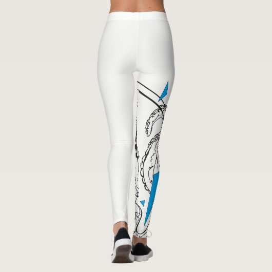 Kraken Octopus Leggins Leggings (Achterkant)