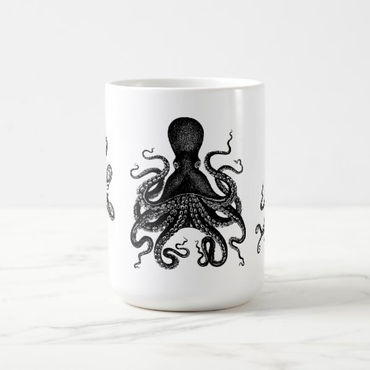 Kraken Octopus Mok cup voor Steampunk Cthulu fans! (Center)