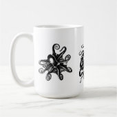 Kraken Octopus Mok cup voor Steampunk Cthulu fans! (Links)
