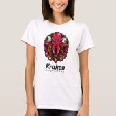 Kraken Octopus Mythology T-shirt (Voorkant)