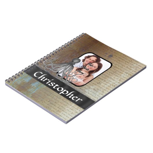 Kraken-octopus Notitieboek (Linkerzijde)