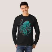 Kraken Octopus T-shirt (Voorkant volledig)