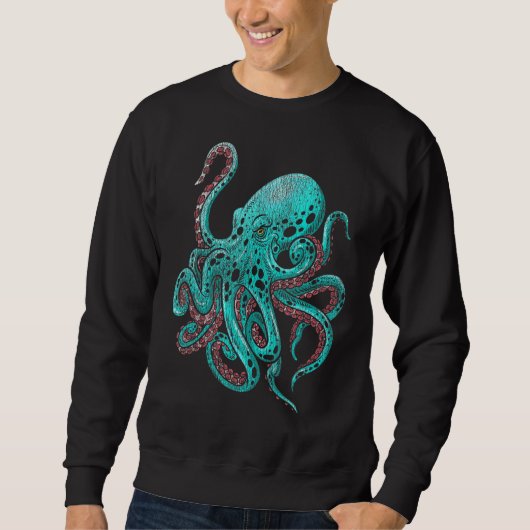 Kraken Octopus Trui (Voorkant)