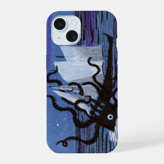 Kraken OtterBox iPhone Case iPhone 15 Case (Achterkant)