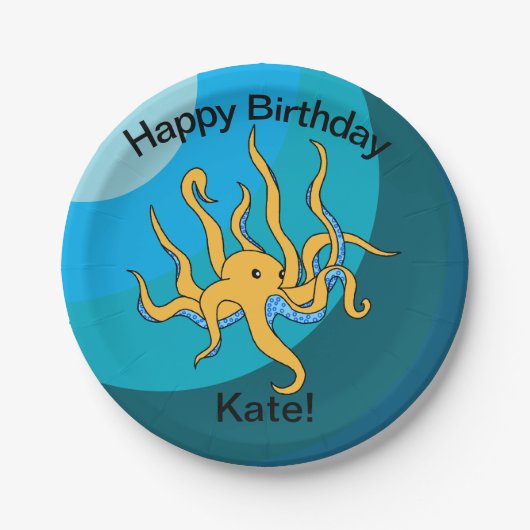 Kraken Papieren Bordje (Voorkant)