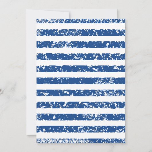 Kraken pirate octopus verjaardagsuitnodiging bedankkaart (Achterkant)