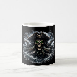 Kraken Pirate Skull Mug – Epic Sea Monster Pirate Koffiemok