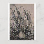 KRAKEN  print Briefkaart (Voorkant)