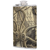  Kraken Print Heupfles (Links)