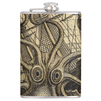 Kraken Print Heupfles