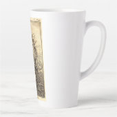 Kraken Print Latte Mok (Rechts)