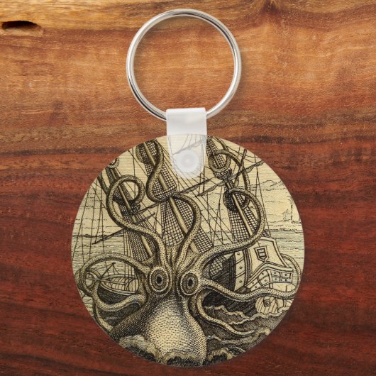  Kraken Print Sleutelhanger (Voorkant)