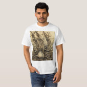  Kraken Print T-shirt (Voorkant volledig)