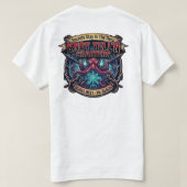 Kraken - Red October Logo T-shirt (Design achterkant)