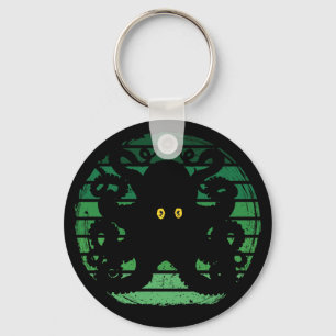 Kraken Retro Green Water Sleutelhanger