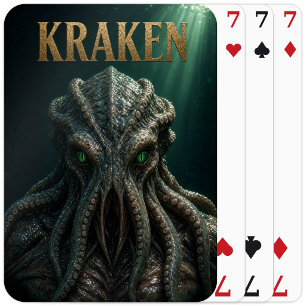 Kraken speelkaarten, pokerkaarten