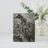 Kraken uit 20000 onder het Zee Briefkaart (Staand voorkant)