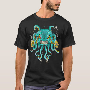 Kraken Underwater Monster Octopus Zee T-shirt